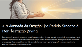 A Jornada da Oração