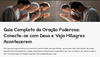 Guia Completo da Oração Poderosa