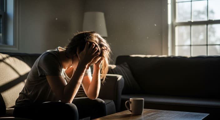 O peso da mente cansada