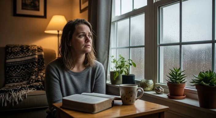 O peso da dor e a busca por Deus.