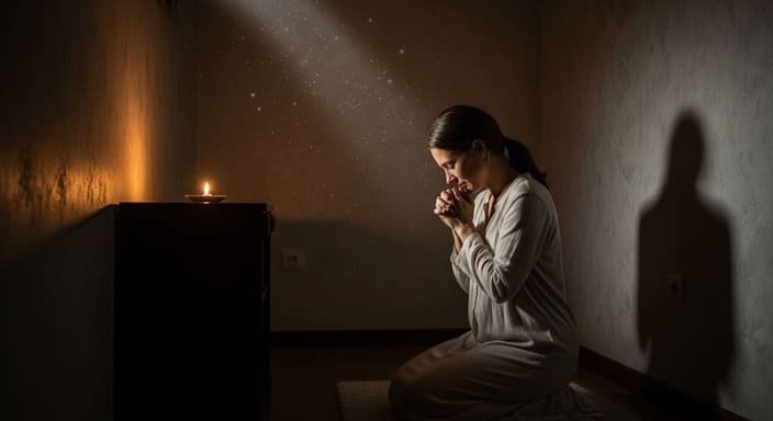 O poder da oração na saúde mental.